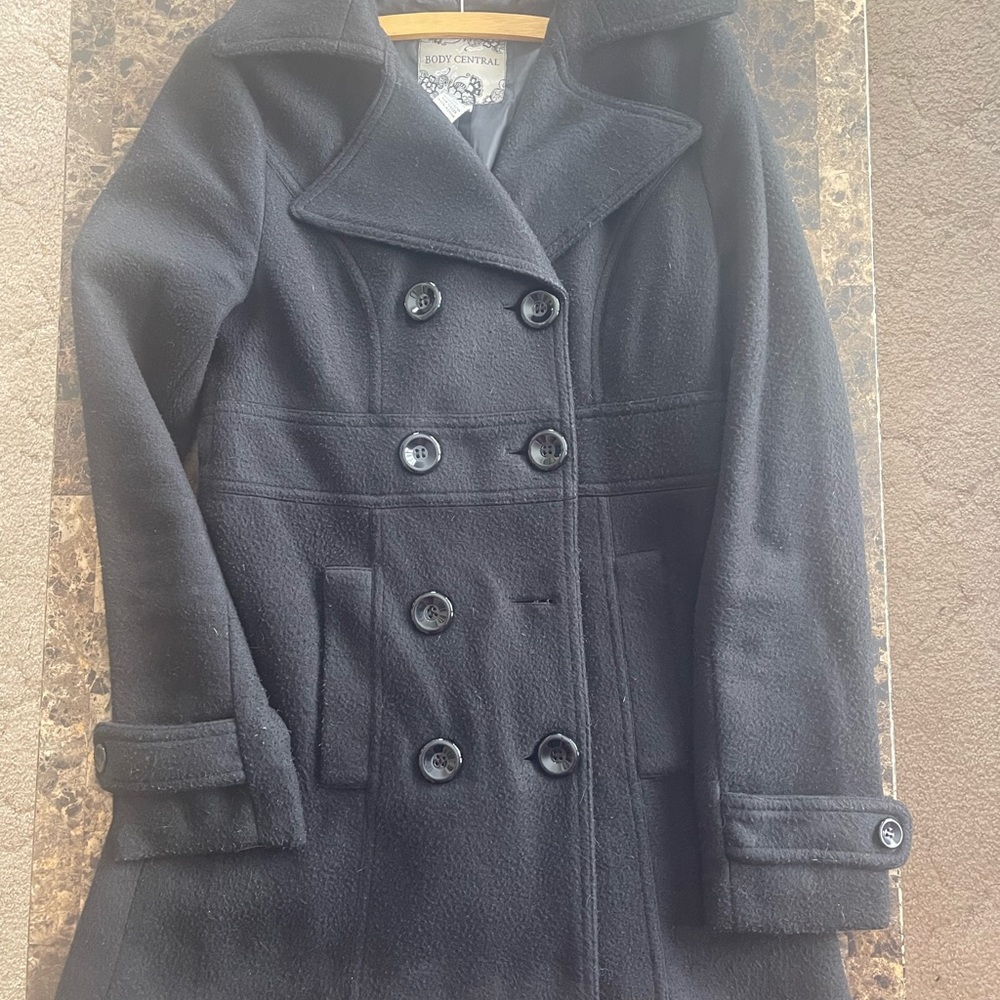 Black Button Jacket - image 1